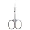 Tijeras Curvas de Acero Inoxidable Estilo Ruso para Cutícula en Stock para Uñas, Recorte de Cutícula Pre-Tratamiento, Recorte de Cejas, Tijeras Puntiagudas