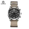 Relógio Masculino Ochstin Relógio de Pulso Masculino Quartzo Estudante Luminoso À Prova D'água Pulseira de Nylon Relógio Masculino Calendário