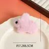 Colgante de Peluche de Conejo de Dibujos Animados, Accesorios Rellenos, Broche Lindo de Peluche, Colgante para Bolso, Colgante Pequeño, Decoración para Zapatos y Ropa