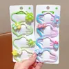 Pasador de Color Gradiente para Niñas Nuevo Pasador de Nube Pinza Lateral para Niña Pasador para Flequillo de Niña Accesorios para el Cabello