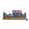 Castillo inflable grande para jugar para niños en interiores