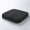 Cojín cuadrado para asiento de espuma viscoelástica con rebote lento, apto para todas las estaciones, para uso en la oficina, conducir y como cojín para asiento de coche o almohadilla para silla
