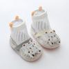 Calcetines de suelo para niños, zapatos finos de verano para bebés, zapatos antideslizantes de suela suave para interiores, zapatos para bebés pequeños, calcetines bonitos de dibujos animados