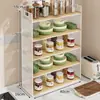 Estante Multicapa para Especias y Tazas de Encimera de Cocina, Organizador de Escritorio, Estante para Snacks de Mesa de Comedor, Portavasos para Sala de Estar