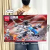 Juguetes Educativos Bloques de Construcción Aeroespacial Modelo de Cohete Shenzhou Nave Espacial Ensamblaje Educativo Bloques de Construcción de Astronautas Juguetes para Niños