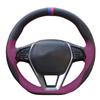 Capa de Volante Costurada à Mão, Capa de Volante Universal para Carro para Todas as Estações, 2024 Nova Microfibra Resistente ao Desgaste