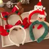 Diadema Linda de Peluche con Cabeza de Alce para Mujer Disfraz de Navidad Diadema Alta con Cráneo y Astas Hombre de Jengibre Otoño e Invierno Pinza para Lavarse la Cara
