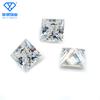 Zircón Blanco Cuadrado de Alta Calidad 5A Flor de Coche Zirconia Cúbica Sintética Zirconia Cz Artificial