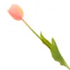 Tulipanes de Plástico Flores Artificiales Flores Falsas Hogar Boda Decoración Suave Arreglo Floral Arte Floral Decorativo Adornos al por Mayor Mesa de Comedor Exterior