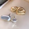 Anillo Abierto Irregular Circular Plegado Estilo Europeo y Americano 2026 Diseño de Nicho Anillo para Viajar Lujo Ligero Joyería de Alta Gama