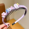Nueva Diadema Plisada de Colores Dulces para Niños con Animales de Dibujos Animados, Pasador Lindo, Diadema Coreana Dongdaemun, Xingdailu