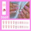Nova Internet Celebridade Popular Explosivo Diamante Flash Fresco e Gentil Luz Luz Luxo Fake Nail Patch Terminado Boxed