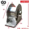 Acero Inoxidable 304 Rueda de Alta Resistencia Polea Mecánica Rueda de un Solo Lado Rueda con Ranura en V Rueda de Doble Lado Rueda Guía Rueda Limitadora