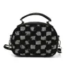 Bolso Cuadrado Pequeño de Mezclilla con Lazo de Moda Bolso de Mujer 2025 Nuevo Nicho Bolso de Mano Versátil Bolso de Hombro Cruzado Elegante
