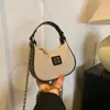 Nuevo Estilo Coreano Mini Accesorios de Moda para Niñas Bolso Bolso de Luna Estampado de Leopardo Cuadros Bolso Cruzado Pequeño Bolso de Hombro para Mujer