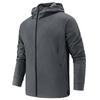 Chaqueta cortavientos deportiva para exteriores para hombre, ligera, resistente al viento, sencilla, informal y moderna, personalizada por el fabricante.