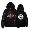 DragonBalls Dragon Ball Goku Sudadera con capucha de forro polar Perímetro Chaqueta Suéter para hombre sudadera anime