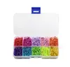 300 combinación empaquetado 10 10 color color anti-liberación polipasto pasador pequeño pasador de seguridad etiqueta pasador de cuerda