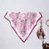 Lenço de Cabeça Versátil 70*70 para Mulheres, Lenço de Seda para Primavera e Verão para Combinar com Camisas, Proteção para o Pescoço, Lenço Fino, Lenço Quadrado Pequeno