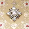Broche Barroco Retro Broche de Cruz Exagerada Broche Moda Accesorios de Ropa Multifuncionales Stock al por Mayor