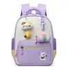 Nova Mochila Infantil Divertida de Alta Qualidade para Meninos e Meninas de 3 a 6 Anos, Bolsa Pequena Fofa de Costas Duplas para Passeios de Outono e Início da Escola