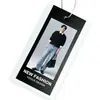 Etiquetas de Roupas Masculinas de Alta Qualidade, Logo Personalizado, Impressão Simples em Roupas, Etiquetas de Roupas Masculinas, Vendas Diretas da Fábrica Personalizadas