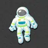 Serie de Astronautas, Accesorios para Zapatos Crocs, Dijes para Zapatos DIY con Temas del Espacio y Planetas, Compatibles con Hebillas de Zapatos Crocs para Hombre