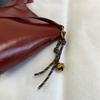 Simples Retro Texturizado Pequena Bolsa Feminina 2025 Nova Carta Bolsa Ombro Bolsa Axila Duas Peças Crossbody Bolsa Balde