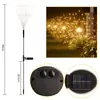 Nueva Luz Solar para Jardín Exterior Impermeable Decoración de Jardín Balcón Paisajismo Luz de Fuegos Artificiales para Exteriores Luz para Césped