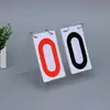 Marcador juego de baloncesto placa de matrícula placa de matrícula personalizada fabricante venta directa billar plástico ecológico PVC