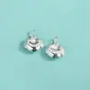 S990 Plata Pura Accesorio Bolsa de Dinero de la Fortuna Colgante Gato de la Suerte Entrada y Salida Seguras Colgante de Dinero Deseado Colgante