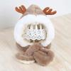 Sombreros Cálidos de Otoño e Invierno para Niños, Sombreros para Bebés y Niños Pequeños, Lindos Sombreros con Protección para las Orejas de Oso, Sombreros Gruesos Cálidos a Prueba de Viento, Dibujos Animados