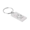 Chaveiro de Metal Criativo Transfronteiriço Chaveiro de Metal com Letra em Inglês Pingente para Mochila Feminina Acessórios de Presente Personalização