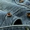 Nuevo Chaleco de Mezclilla Lavado Azul de Alta Gama para Hombre, Marca de Tendencia para Primavera y Otoño, Corte Delgado, Estilo Coreano, Chaleco Chaqueta Versátil