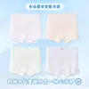 Roupa Íntima Infantil Nova de Verão Boxer Brief Desenho Animado Bebê Criança Grande Estudante Roupa Íntima Feminina Calças de Segurança Respiráveis
