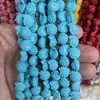 Série Oceano Pó de Concha Compactado Colorido Concha Contas com Furo Reto Acessórios para Pulseira Chaveiro Colar Atacado