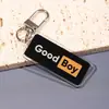 Chaveiros Decorativos de Acrílico para Meninas, Decorações Populares Transfronteiriças para Mochilas, Acessórios Planos Personalizados para Meninos