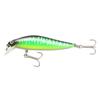 Señuelo de Hoja Grande Plateado de Segunda Generación para Lanzamiento a Larga Distancia, Minnow de Hundimiento Lento con Configuración de Señuelo Artificial, con Sistema Dead-Fly y Anzuelo con Ranura de Sangre, Equipo de Pesca