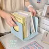 Soporte de Libro Simple de Oso Estantería de Escritorio Dormitorio de Estudiante Organizador Estante de Almacenamiento Caja de Almacenamiento para Libros y Artículos Varios Archivos