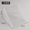 Estante de Exhibición Transparente para Cuentas de Colores, Soporte de Exhibición Multicapa, Caja de Herramientas de Almacenamiento para Kit de Materiales DIY, Estante de Almacenamiento Transparente para Cosméticos