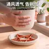 Pés para Vasos de Flores Atacado Especial para Jardinagem Bandeja Triangular Almofada Elevatória para Vasos de Flores Ventilação Respirável Previne Podridão das Raízes Estilo Bloco de Construção Bandeja Inferior