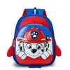 Mochila Escolar de Jardim de Infância Desenho Animado Patrulha Canina Mochila de Casca Dura 3-6 Anos Meninos e Meninas Pré-Escolares Mochila Infantil Leve