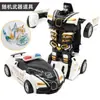Modelo de coche de dinosaurio transfronterizo juguete de deformación para niños puesto puesto de coches de inercia para niños fábrica mayorista