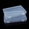 Caja de plástico rectangular transparente para accesorios pequeños, caja de almacenamiento de plástico PP, caja de herramientas para accesorios con tornillos