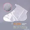 Conjunto de máscara para os pés conjunto de máscara descartável para os pés conjunto de máscara para as mãos conjunto de máscara para os pés experimentar capa para sapatos capa para imersão dos pés filme plástico doméstico capa para os pés meias mão