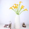 Simulación de gran lirio de cala de PU, decoración del hogar, decoración de interiores, fotografía, accesorios de flores falsas, adornos de flores de simulación