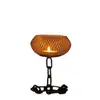 Candelabros de Hierro Forjado Estilo Europeo Transfronterizos, Quemadores de Aromaterapia con Velas, Artículos de Decoración para el Hogar con Atmósfera Festiva, Adornos de Artesanía de Hierro