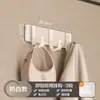 Colgador de ropa de pared gancho de pared detrás de la puerta gancho para colgar sin perforaciones baño múltiples ganchos fuerte capacidad de carga gancho para ropa y sombreros en stock al por mayor