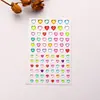 Adesivos de Diamante Coloridos Transfronteiriços Adesivos Acrílicos Adesivos de Recompensa Criativos Feitos à Mão para Crianças e Meninas Adesivos