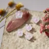 Manicura de Flor de Cinco Pétalos Estilo Hyuna Esmalte de Uñas Girasol Pegamento Decoración de Uñas Resina Accesorios Pequeños Material DIY